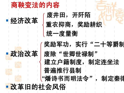 论商鞅变法的主要内容以及商鞅变法的意义,论商鞅变法的内容和意义