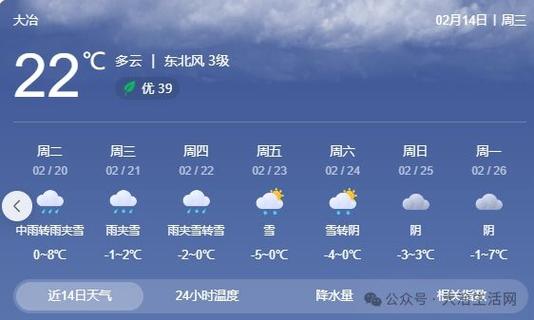 大冶最准确天气预报(大冶最准确天气预报今天)-第5张图片-文史 大冶最准确天气预报(大冶最准确天气预报今天)-第5张图片-文史
