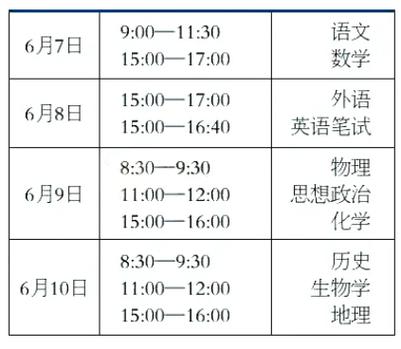 天津高考日期,天津高考日期是几月几日-第1张图片-文史 天津高考日期,天津高考日期是几月几日-第1张图片-文史