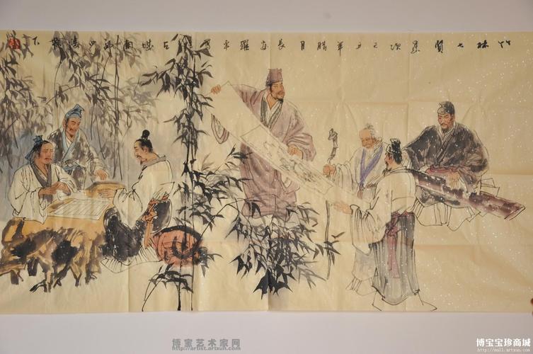 魏晋南北朝时期被称为竹林七贤的是哪七贤（魏晋南北朝竹林七贤的衣着）