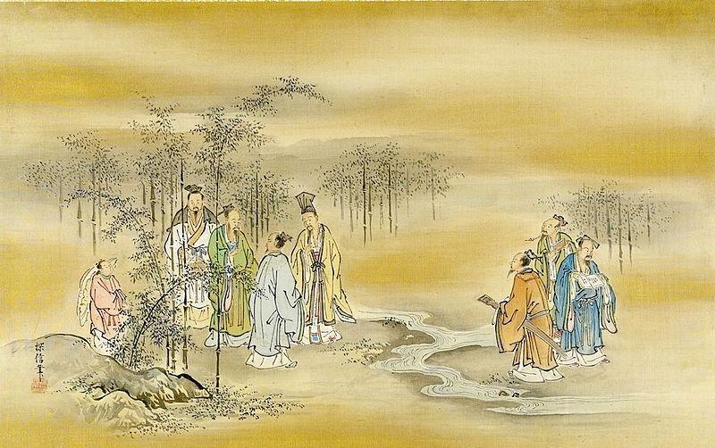 魏晋南北朝时期被称为竹林七贤的是哪七贤(魏晋南北朝竹林七贤的衣着)-第6张图片-文史 魏晋南北朝时期被称为竹林七贤的是哪七贤(魏晋南北朝竹林七贤的衣着)-第6张图片-文史