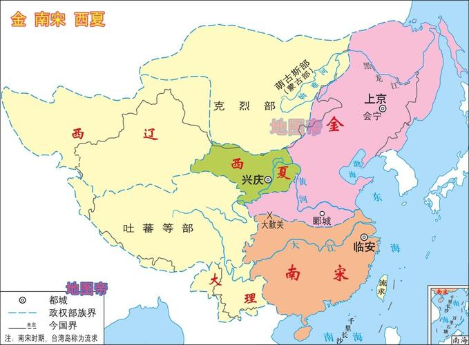金朝地图:中国历史上金朝的疆域有多大,金朝疆域相当于现在哪里-第5张图片-文史 金朝地图:中国历史上金朝的疆域有多大,金朝疆域相当于现在哪里-第5张图片-文史