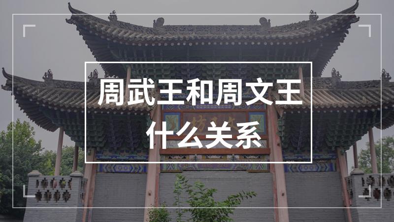 周文王和周武王的关系:揭周文王和周武王有啥关系,周文王跟周武王-第7张图片-文史 周文王和周武王的关系:揭周文王和周武王有啥关系,周文王跟周武王-第7张图片-文史