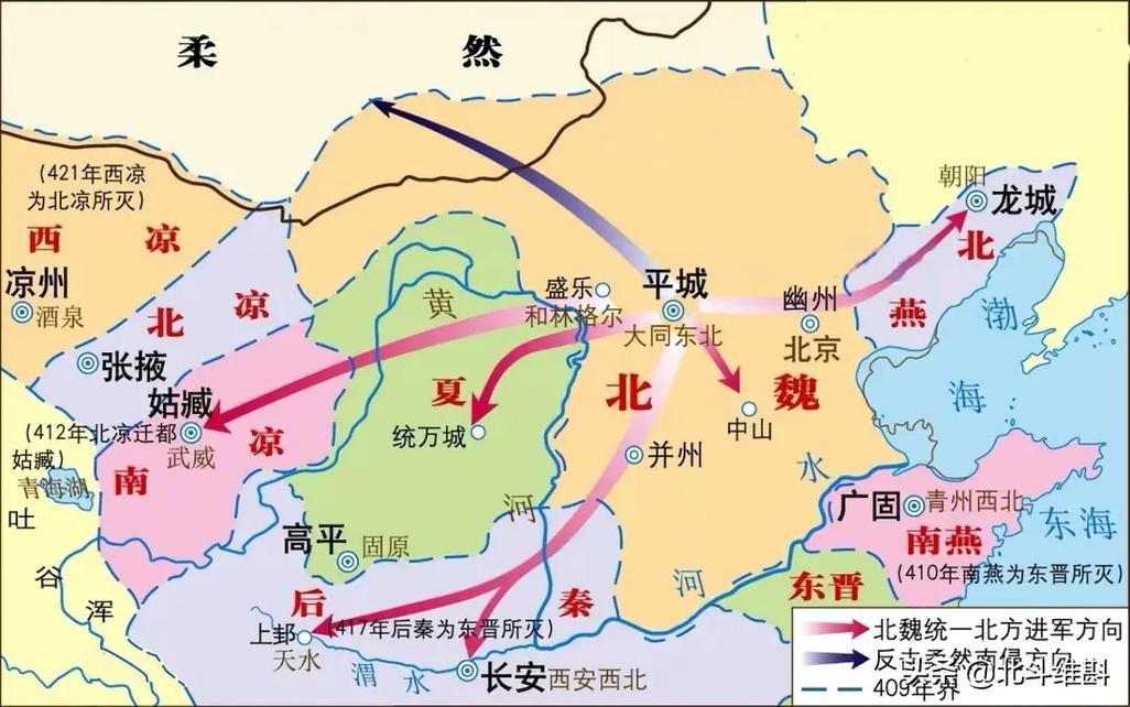 南北朝为何分裂,南北朝为什么分南北-第5张图片-文史 南北朝为何分裂,南北朝为什么分南北-第5张图片-文史