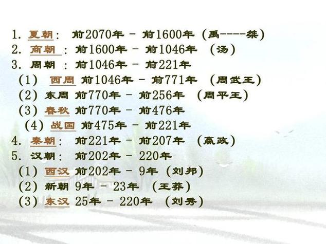 汉朝历史详细简介,汉朝历代帝王一览表
