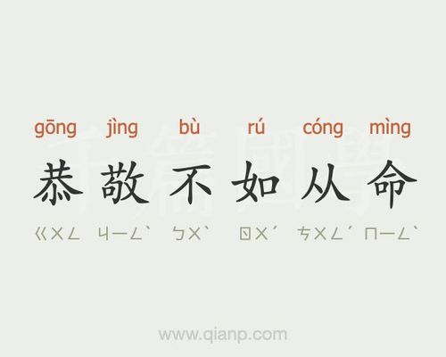 恭敬不如从命的意思(恭敬不如从命的意思和出处)-第5张图片-文史 恭敬不如从命的意思(恭敬不如从命的意思和出处)-第5张图片-文史