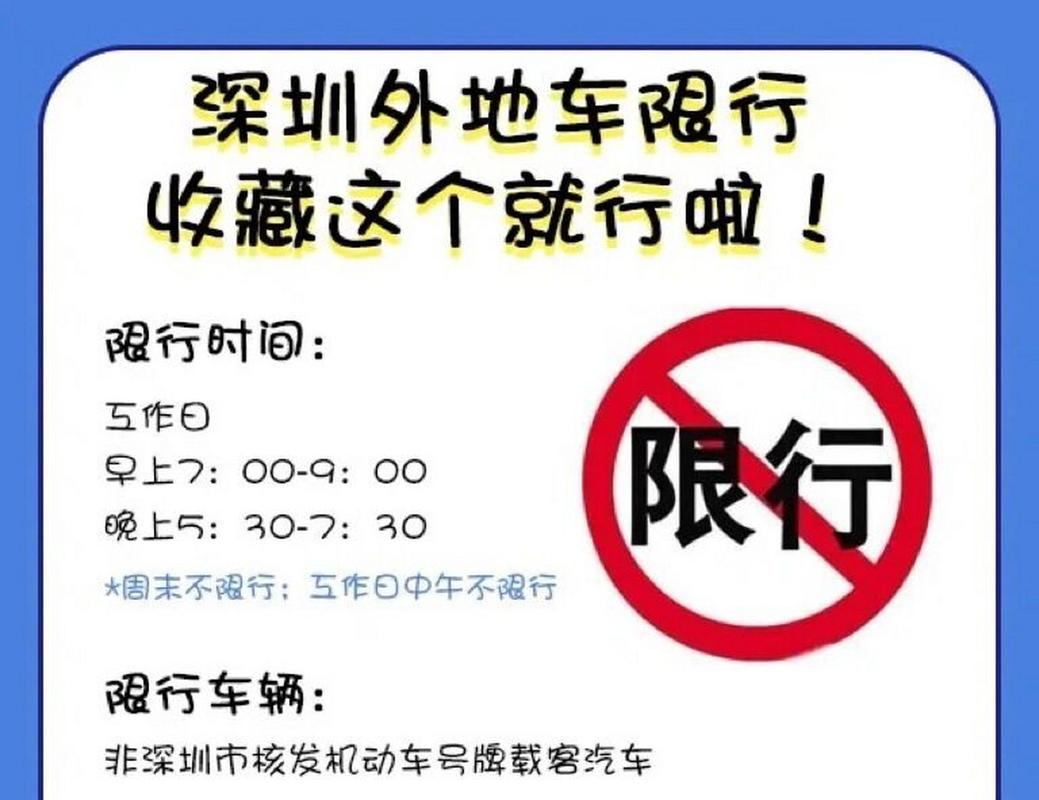 深圳限行政策(深圳限行政策最新2023)-第4张图片-文史 深圳限行政策(深圳限行政策最新2023)-第4张图片-文史