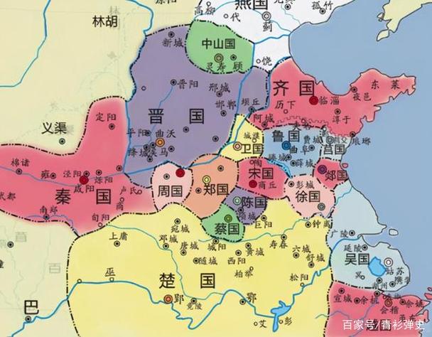 春秋时期的诸侯国：春秋时期一共有多少诸侯国（春秋时期的诸侯国有哪些）