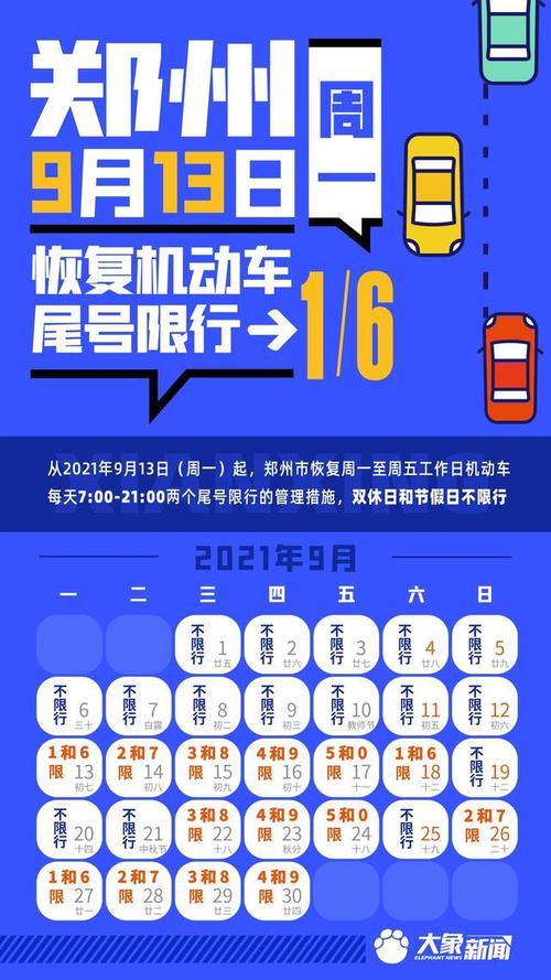 郑州星期一限什么号(郑州星期一限什么号 限号时间最长)-第5张图片-文史 郑州星期一限什么号(郑州星期一限什么号 限号时间最长)-第5张图片-文史