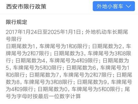 西安限号最新通知,西安限号最新通知罚款多少
