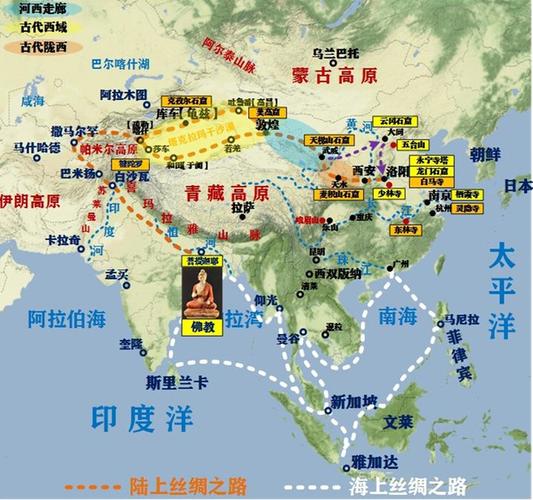 汉传佛教是怎么来的,汉传佛教从哪里传进来-第5张图片-文史 汉传佛教是怎么来的,汉传佛教从哪里传进来-第5张图片-文史