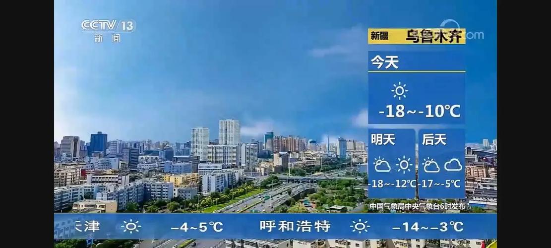 中央台今天天气预报（中央台今天天气预报回放）