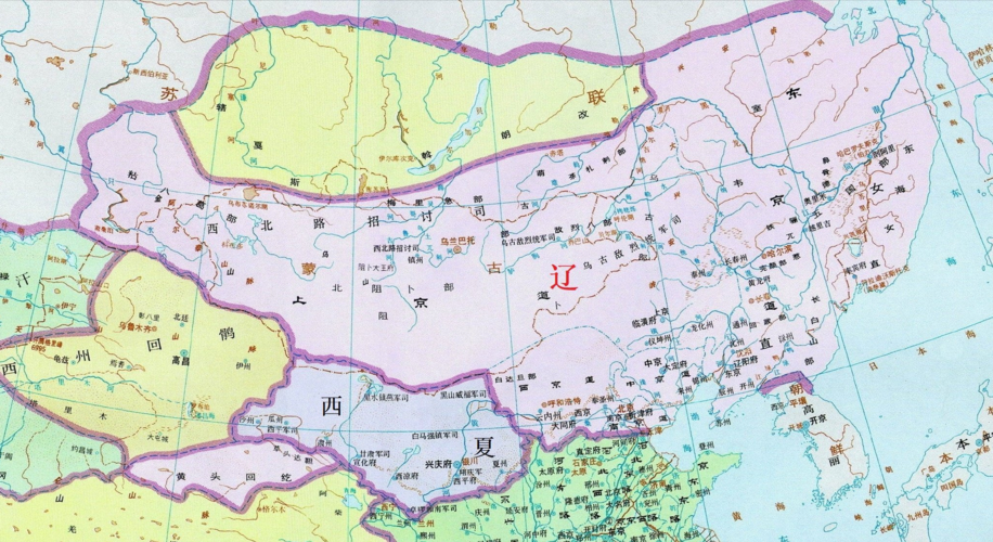 辽朝地图：历史上的辽朝疆域有多大（辽朝的领土）