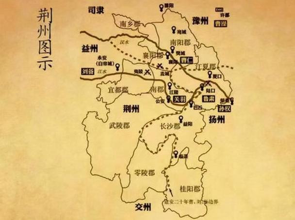 三国时的荆州介绍,三国时期荆州