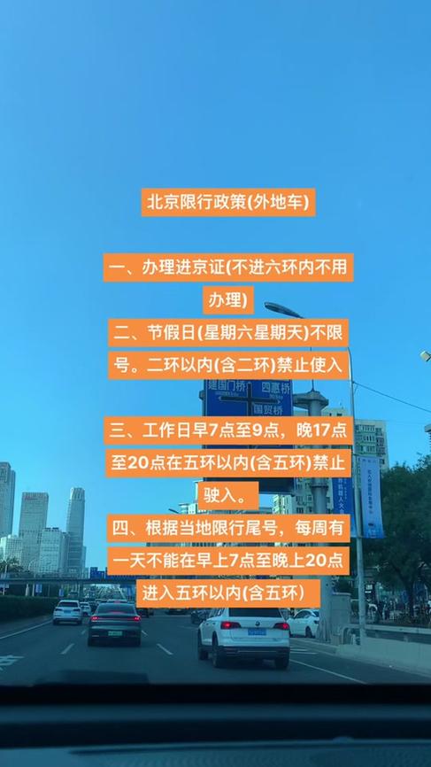 北京外地客车限号不限号,北京外地客车新政