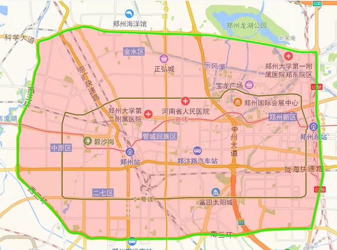 郑州港区机场限号不限号（郑州机场限号区域）