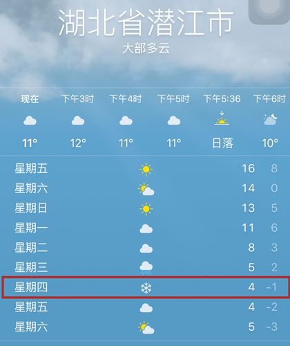 潜江十五天精准天气,潜江十五天的天气预报-第5张图片-文史 潜江十五天精准天气,潜江十五天的天气预报-第5张图片-文史