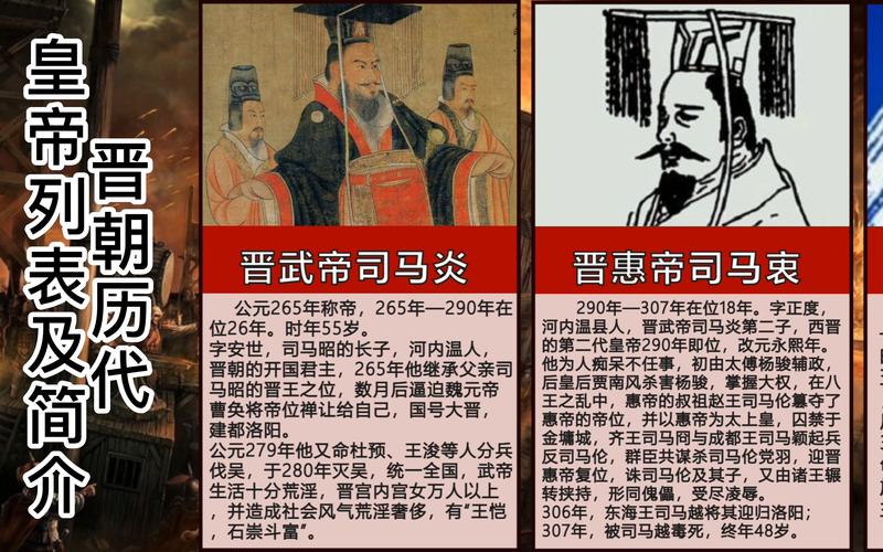 晋朝一共有多少位皇帝,晋朝总共有多少年