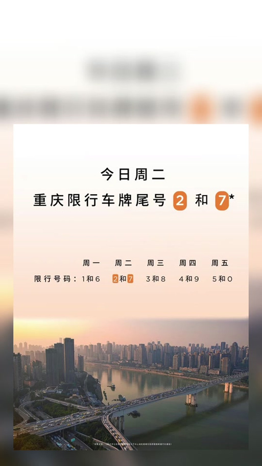 重庆限号星期5限行吗现在,重庆限号星期5限行吗现在限行吗-第1张图片-文史 重庆限号星期5限行吗现在,重庆限号星期5限行吗现在限行吗-第1张图片-文史