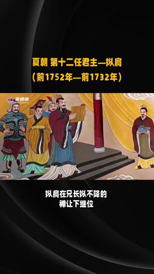 夏朝皇帝揭秘：夏朝皇帝姒扃是夏朝的第几位君主,夏朝姒姓