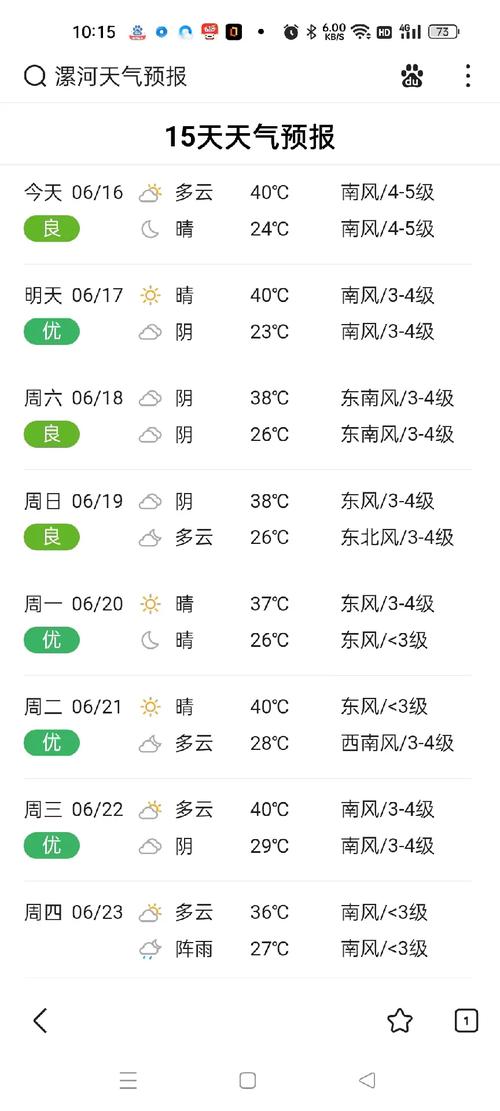 漯河天气预报一星期(漯河天气预报15天30天一)-第3张图片-文史 漯河天气预报一星期(漯河天气预报15天30天一)-第3张图片-文史
