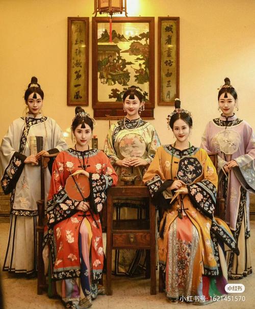 关于中国清朝不同阶层男女服饰的特点的信息