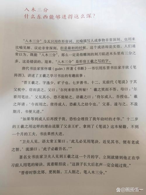 入木三分成语故事中的主人公究竟是谁(入木三分这个成语故事中的主人公是谁)-第5张图片-文史 入木三分成语故事中的主人公究竟是谁(入木三分这个成语故事中的主人公是谁)-第5张图片-文史
